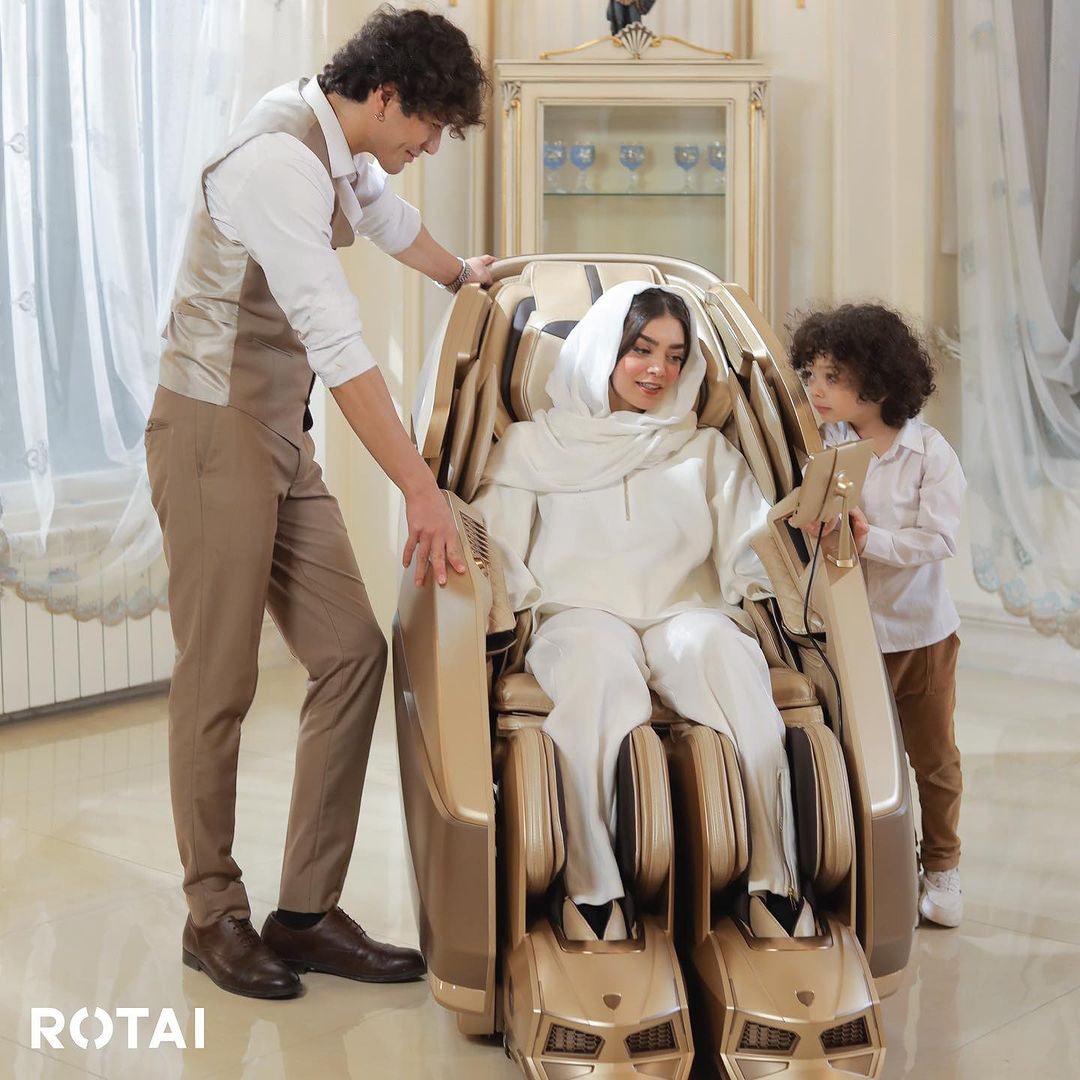 Robotic revolution massage chair