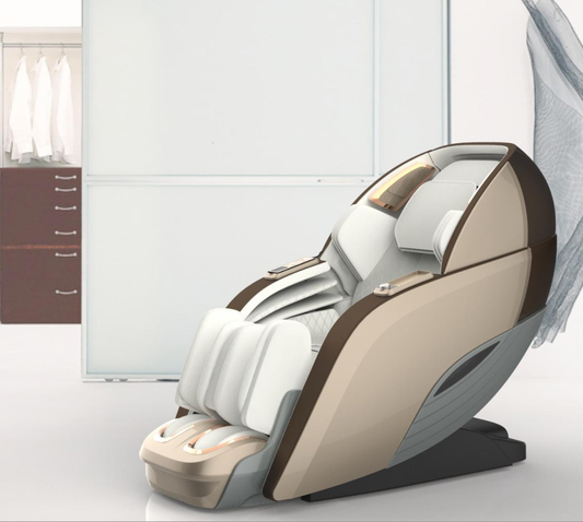 Multi Functional Massage Chair (Cream)